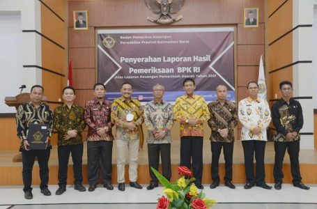8 Daerah di Kalbar Terima Opini WTP dari BPK