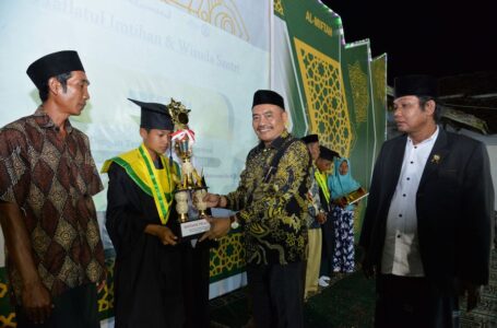 Haflatul Imtihan wal Ikhtibar dan wisuda X program unggulan At Tanzil dan Thokassus Al Miftah