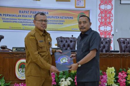Paripurna, Laporan Hasil Pelaksanaan Reses