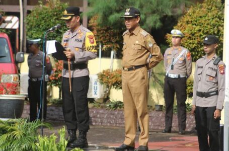 Wakil Ketua DPRD hadiri Apel gelar pasukan Operasi Ketupat 2023 Di Mapolres Ketapang.