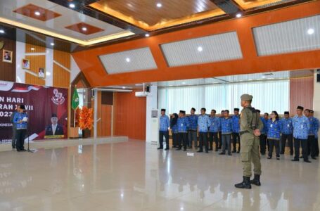 Wabup Pimpin Upacara Peringatan Hari Otonomi Daerah XXVII Tahun 2023