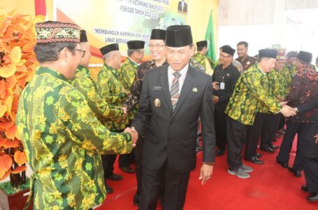 Pengukuhan Kepengurusan Forum Kerukunan Umat Beragama (FKUB), periode 2022 – 2027