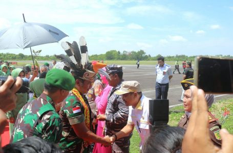 Kedatangan Panglima Kodam (Pangdam) XII Tanjungpura Mayjen TNI Iwan Setiawan