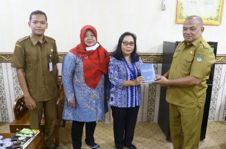 Kunjungan Kerja dari Dinas Perpustakaan dan Kearsipan Provinsi Kalimantan Barat