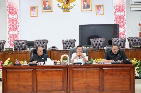 Komisi I DAN III DPRD Ketapang menggelar Rapat Kerja Bersama mitra kerja