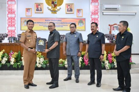 Rapat Paripurna Penandatanganan Nota Kesepakatan KUA PPAS 2024 Tahun Anggaran 2024