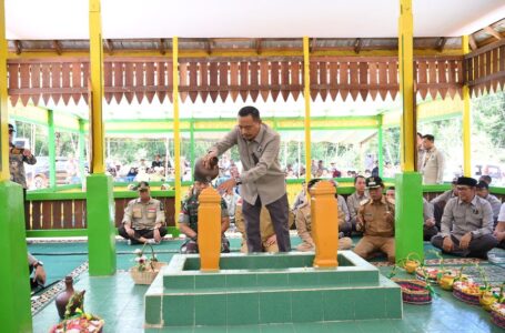 Makam Panglima Tentemak Desa Pengatapan Kecamatan Tumbang Titi