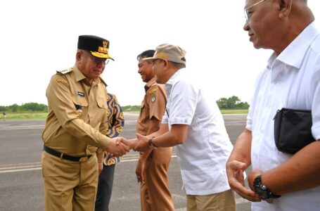 Kedatangan Penjabat Gubernur Kalimantan Barat, dr. Harisson, M.Kes