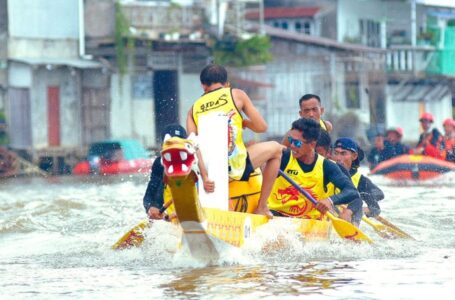 Tim Bidas asal Desa Negeri Baru membuktikan dirinya menjadi yang tercepat