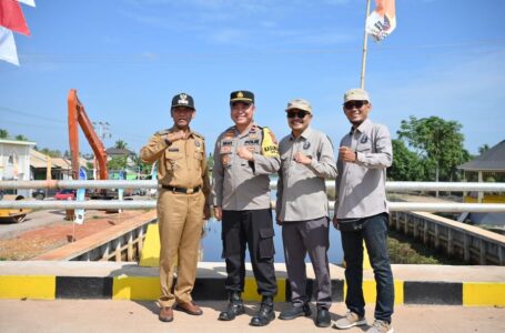 Peninjauan Kawasan Agropolitan dan Masjid Al-Muhajirin di Dusun Kanalisasi Desa Sungai Pelang
