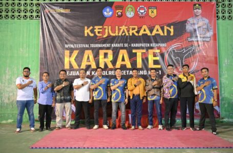 Penutupan Kejuaraan Karate Kapolres Ketapang