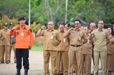 Apel Gabungan ASN (Aparatur Sipil Negara) di Lingkungan Pemkab. Ketapang