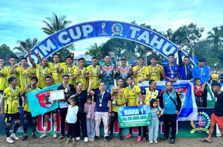 Satria FC Juara Dandim Ketapang Cup 2023