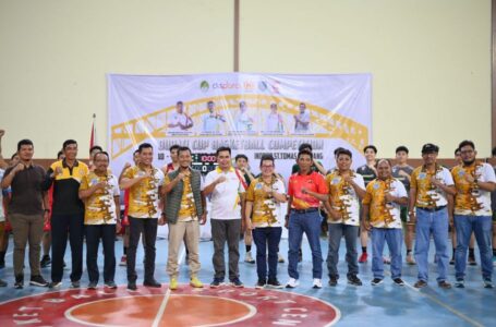 final kompetisi bola basket Bupati Ketapang Cup 2023