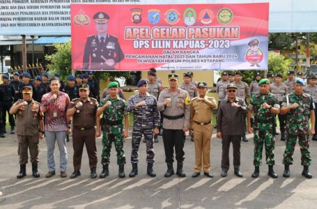 WAKIL KETUA DPRD HADIRI APEL GELAR PASUKAN OPS LILIN KAPUAS 2023