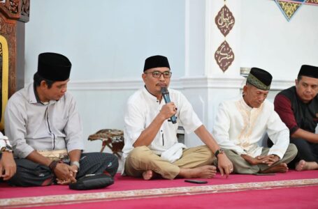 Safari Ramadhan di Masjid Hidayatul Kamal Desa Sungai Awan Kanan