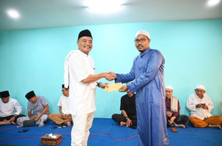 Safari Ramadhan di Yayasan Ponpes Bahjatul Qorro Desa Pelang Kecamatan Matan Hilir Selatan
