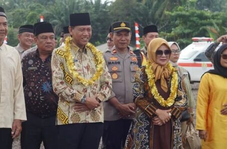 Peletakan Batu Pertama Pembangunan Masjid Besar Al-Hidayah Kecamatan Tumbang Titi