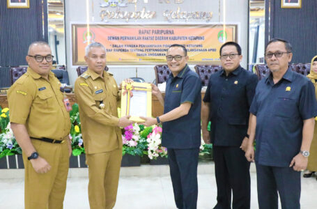Penyampaian Pidato Bupati Ketapang terhadap Raperda tentang Pertanggung Jawaban Pelaksanaan APBD tahun Anggaran 2023