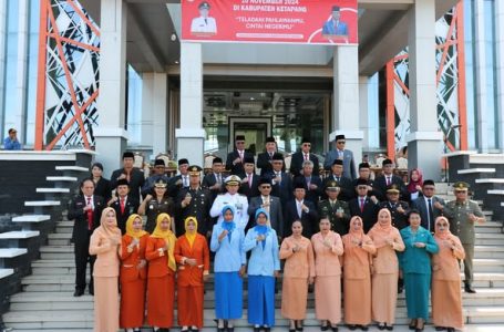 HADIRI UPACARA PERINGATAN HARI PAHLAWAN 10 NOVEMBER 2024