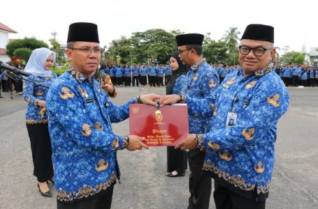 TERIMA TANDA KEHORMATAN SATYALANCANA KARYA SATYA