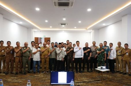 IKUTI RAPAT KOORDINASI PERSIAPAN PELAKSANAAN PLENO REKAPITULASI HASIL PERHITUNGAN PEROLEHAN SUARA TINGKAT KABUPATEN PADA PEMILIHAN SERENTAK TAHUN 2024