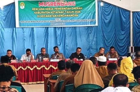 ANGGOTA DPRD KETAPANG DAPIL VI IKUTI MUSRENBANG 2026