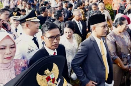 KETUA DPRD HADIRI UNDANGAN PELANTIKAN KEPALA DAETAH TAHUN 2025