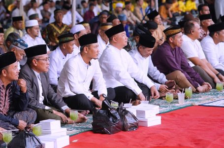 BUKA BERSAMA JADI MOMEN PERTAMA BUPATI KETAPANG MENEMPATI RUMAH JABATAN