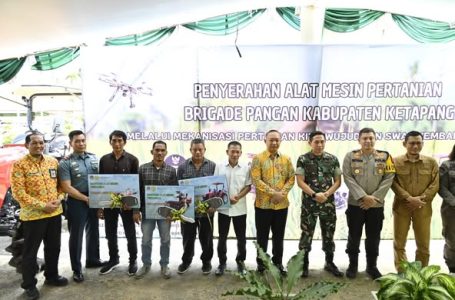 Dukungan DPRD Ketapang terhadap Penyerahan Alsintan untuk Swasembada Pangan