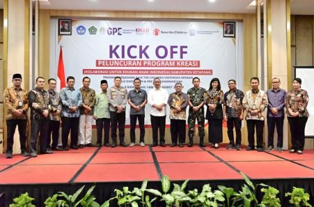 KETUA DPRD KETAPANG HADIRI LAUNCHING PROGRAM KREASI UNTUK PENDIDIKAN ANAK
