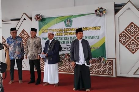 Wakil Ketua DPRD Ketapang H. Mathoji, SE Hadiri Rapat Koordinasi Orangtua Santri Ponpes Mambaul Khairat