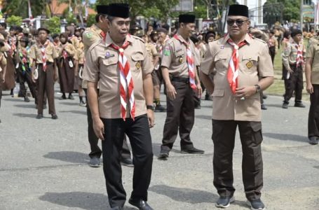 Sekretaris DPRD Ketapang Ikuti Apel Besar Hari Pramuka ke-64 Tahun 2025