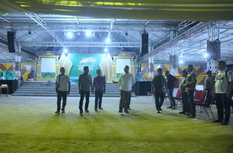 Bupati, Ketua DPRD, dan Danlanal Tinjau Lokasi Pagelaran Seni Budaya Melayu 2025