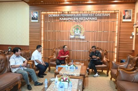 Ketua DPRD Ketapang Terima Kunjungan Tim Ruai TV Pontianak