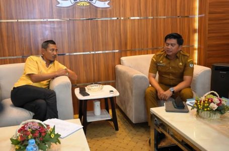 KETUA DPRD TERIMA AUDIENSI DISKOMINFO