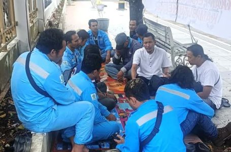 SILATURAHMI FEDERASI SERIKAT BURUH WHW KABUPATEN KETAPANG KE DPRD KETAPANG