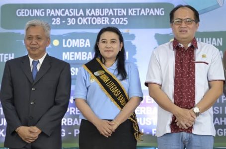 WAKIL KETUA DPRD KETAPANG DORONG PENGUATAN BUDAYA LITERASI MENUJU KETAPANG MAJU DAN MANDIRI