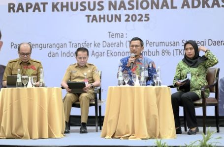 Ketua DPRD Ketapang H. Achmad Sholeh Ikuti Rapat Khusus Nasional ADKASI 2025, Bahas Strategi Daerah Pasca Penyesuaian TKD