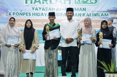 KETUA DPRD KETAPANG HADIRI DAN APRESIASI HARLAH KE-24 YAYASAN AR-RAHMAN DAN KORPS SANTRI HIDAYATURRAHMAN