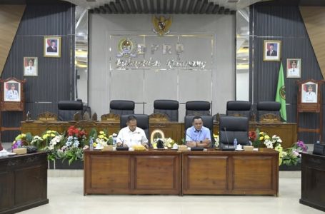Rapat Kerja Komisi IV DPRD Ketapang dengan OPD Sekaligus Berdoa Bersama Atas Meninggalnya Anggota Komisi IV DPRD