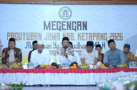 SAMBUT RAMADHAN 1447 H, MEGENGAN PAGUYUBAN JAWA KETAPANG PERKUAT NILAI KEAGAMAAN, TOLERANSI, DAN PERSATUAN DAERAH