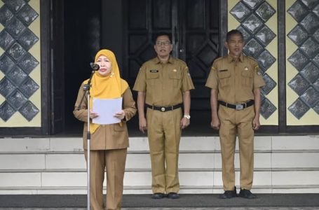 Kegiatan Rutin Apel Pagi Sekretariat DPRD Ketapang