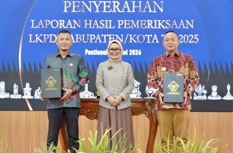 Ketua DPRD dan Bupati Ketapang Hadiri Penyerahan LHP BPK Kalbar