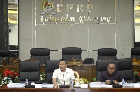 Badan Anggaran DPRD bersama TPAD Bahas Evaluasi Capaian Reasliasi Pendapatan dam Serapan Anggaran tahun 2026