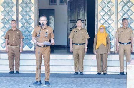 Apel Pagi Sekretariat DPRD, Perkuat Disiplin dan Kekompakan Pegawai