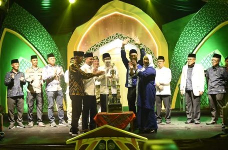 Kecamatan Detla Pawan Juara Umum Musabaqah Tilawatil Qur’an MTQ XXXIII Tingkat Kabupaten ketapang tahun 2026.