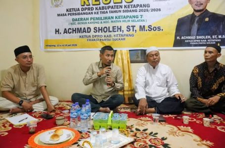 Ketua DPRD Ketapang Serap Aspirasi Warga Desa Sungai Nanjung, Infrastruktur hingga Karhutla Jadi Perhatian